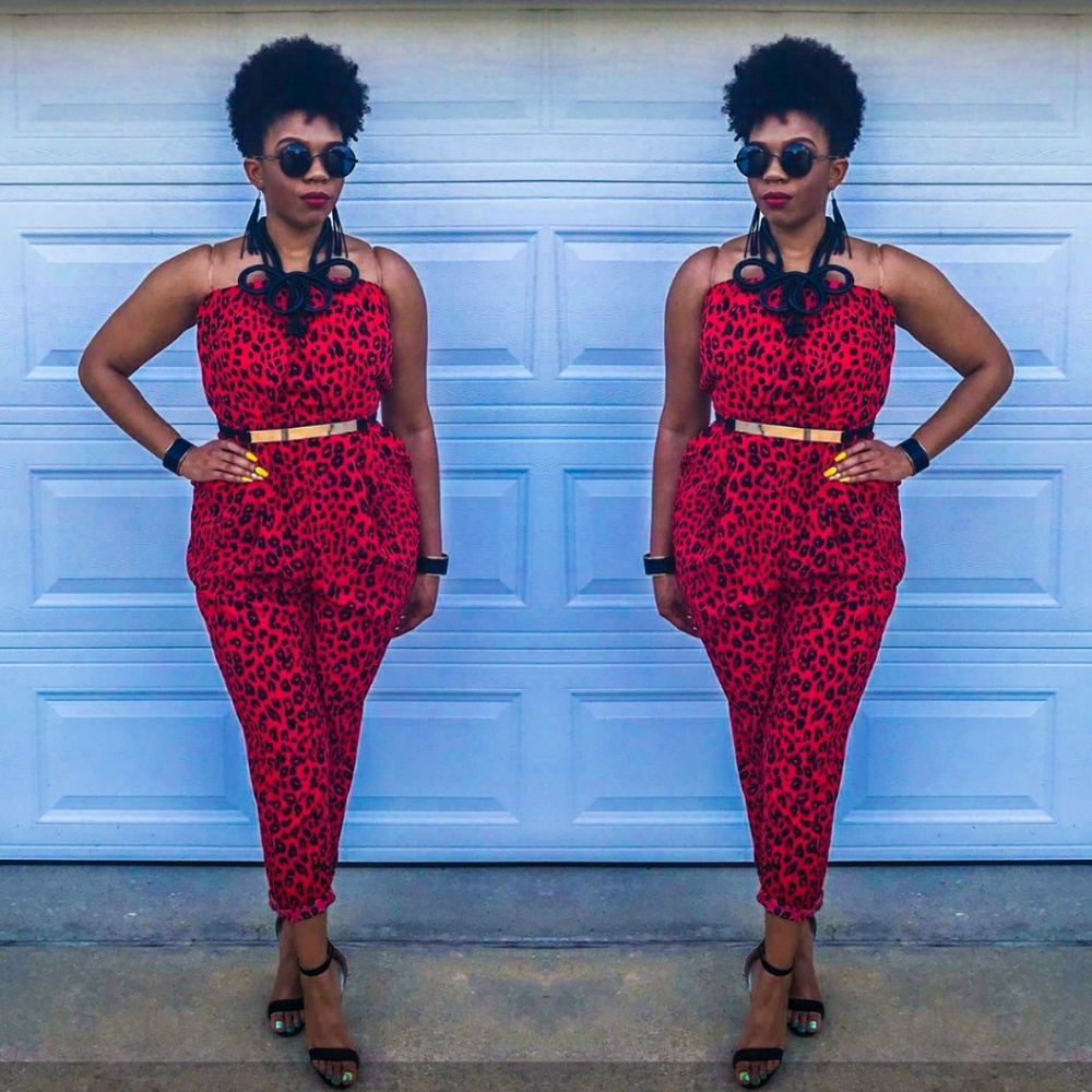 "Leopards Gone Wild" Jumpsuit